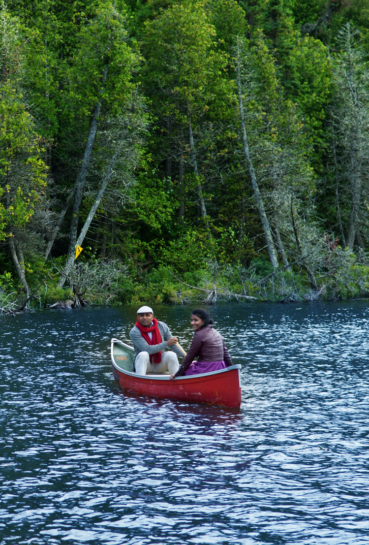 Sathiya-Suresh-canoe-water-first-time